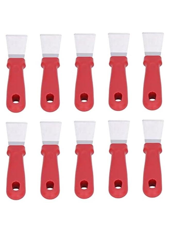 10Pcs Defrosting Shovel Efficient washing avoid Slip Handle Hanging Hole Ice Scraper Deicing Tool for Kitchen(red), Fridge Freezer De Icer Ice Scraper, Fridge Freezer De Icer Ice Scraper, 10Pcs Def