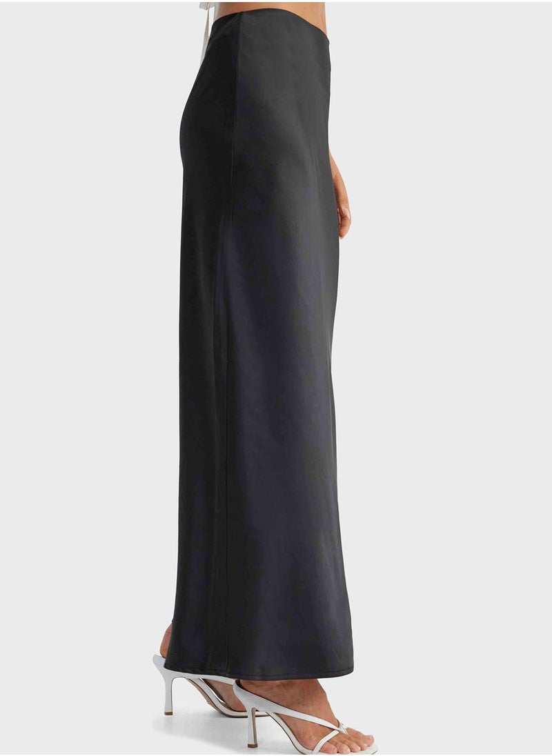 High Waist Maxi Skirt