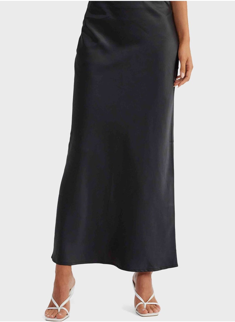 High Waist Maxi Skirt