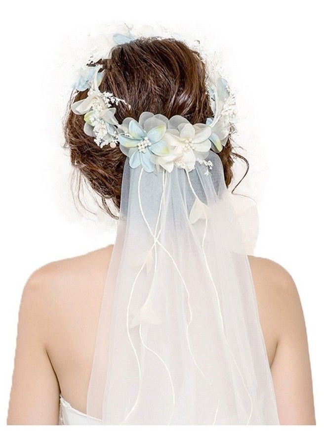 Veil Flower Headpiece40