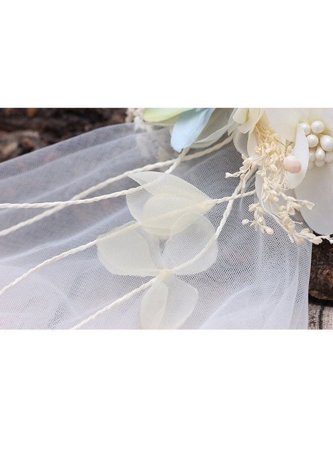 Veil Flower Headpiece40