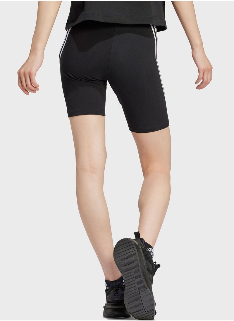 Future Icon 3 Stripe Biker Shorts