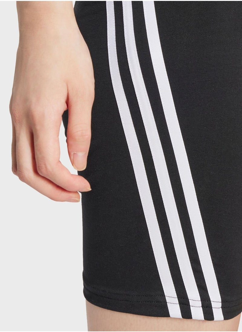 Future Icon 3 Stripe Biker Shorts