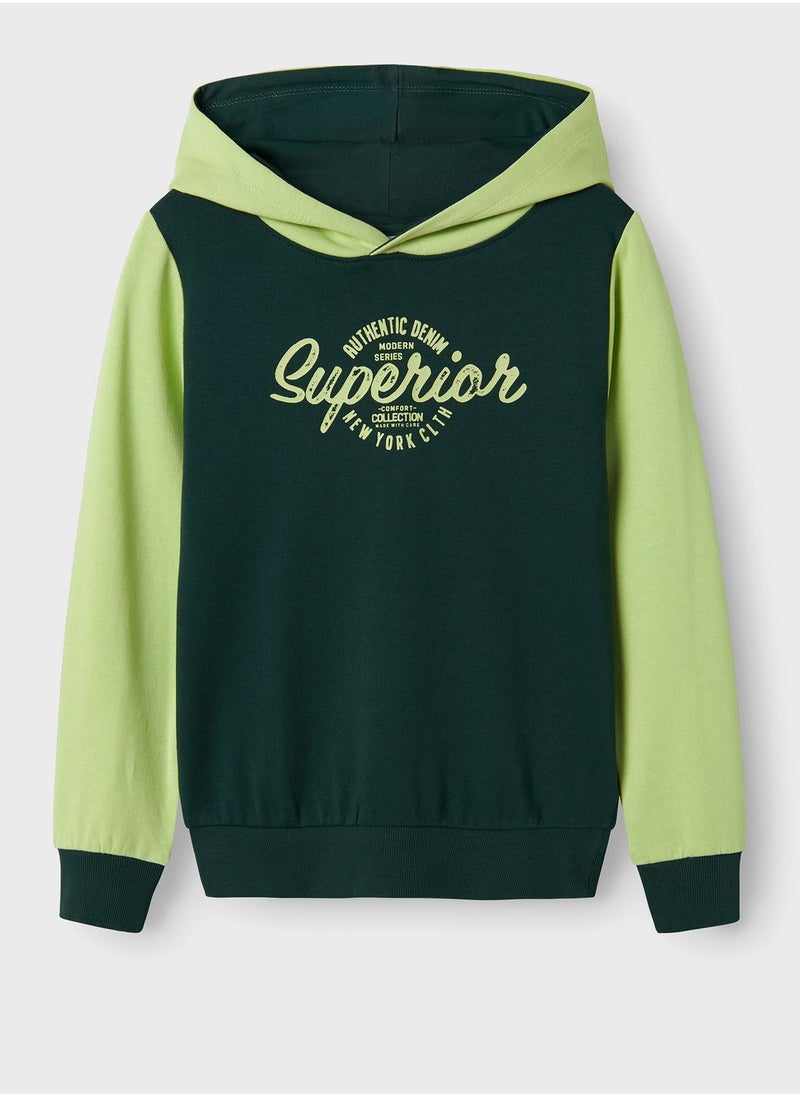 Kids Graphic Hoodie