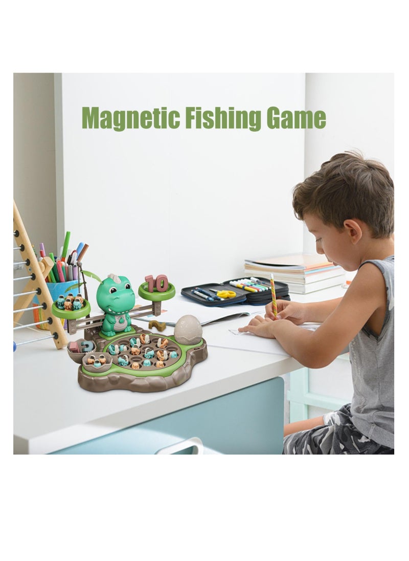 Magnetic Fishing Game, Musical Magnetic Fishing Game, Fun and Educational Fishing Toys for Toddlers and Kids, Fun Musical Magnetic Fishing Game, Educational Fishing Board Games for Children