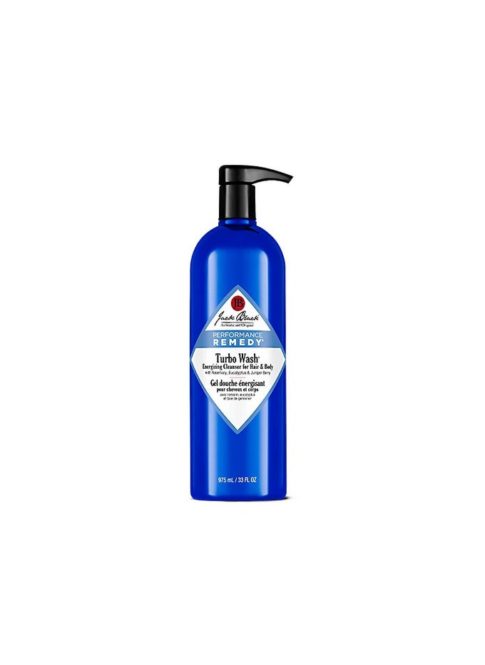 Jack Black Turbo Wash For Hair & Body 975ml