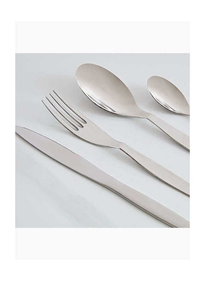 Lito Wave 16-Piece 18/10 Stainless Steel Cutlery Set -