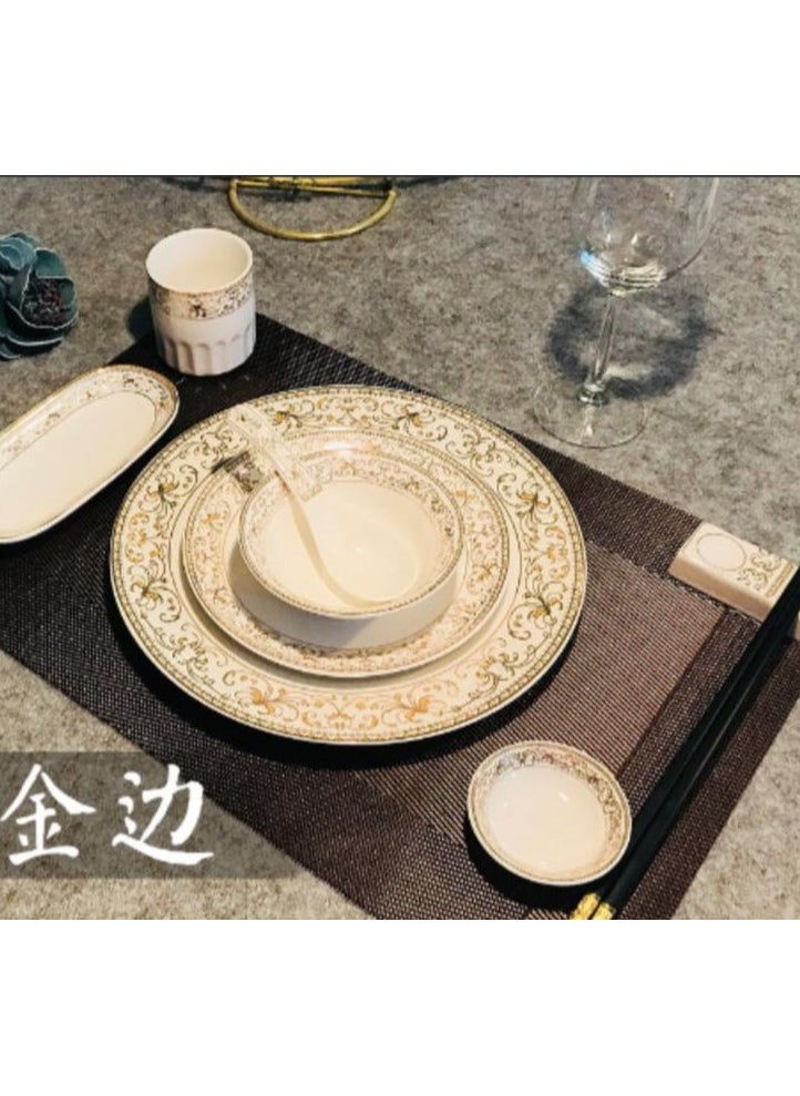 5-Piece Place Setting Plate Set