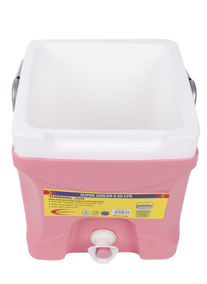 KITCHENMARK Super Cooler Oval Thermal Jug 6500ml - Pink