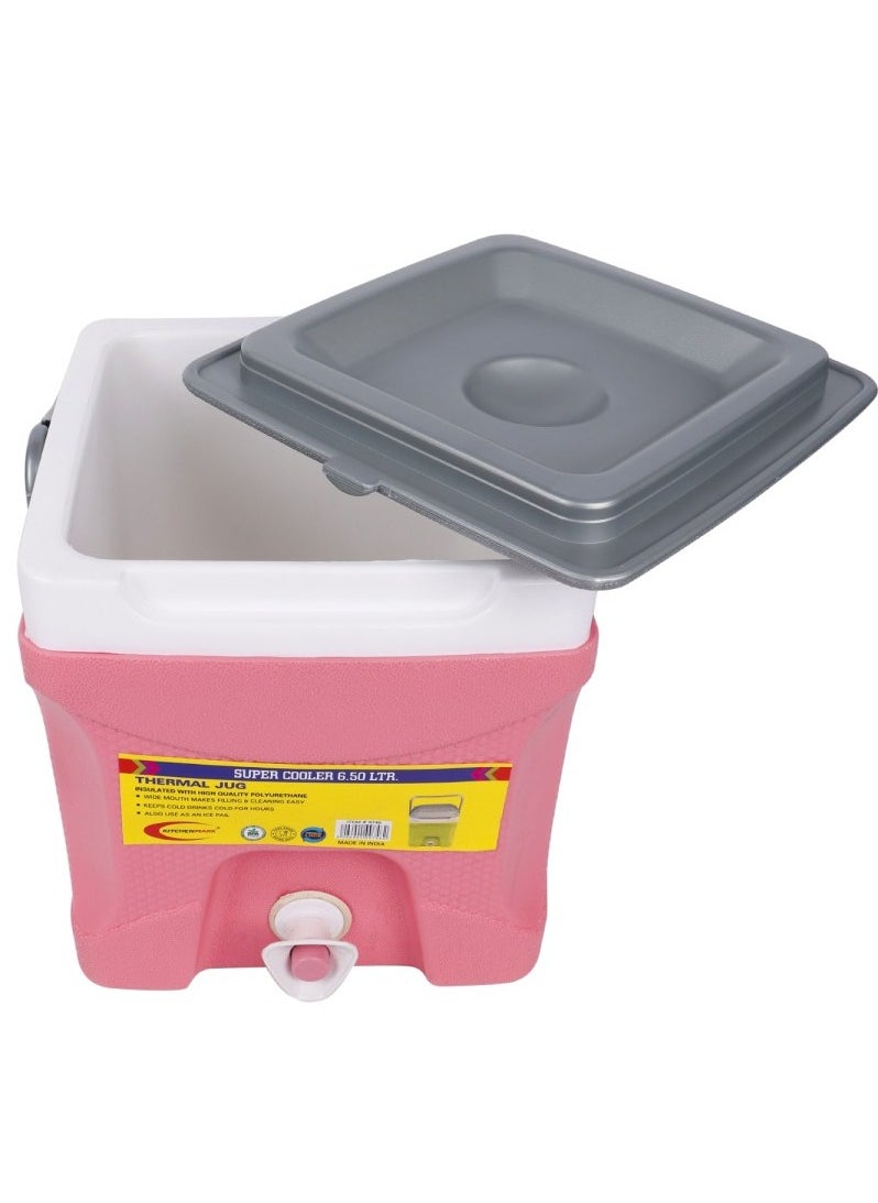 KITCHENMARK Super Cooler Oval Thermal Jug 6500ml - Pink