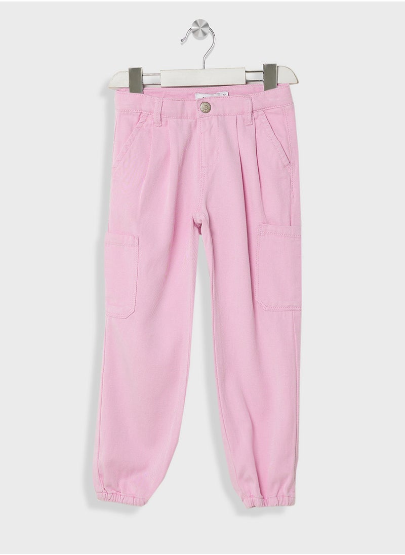 Kids Pocket Detail Pants