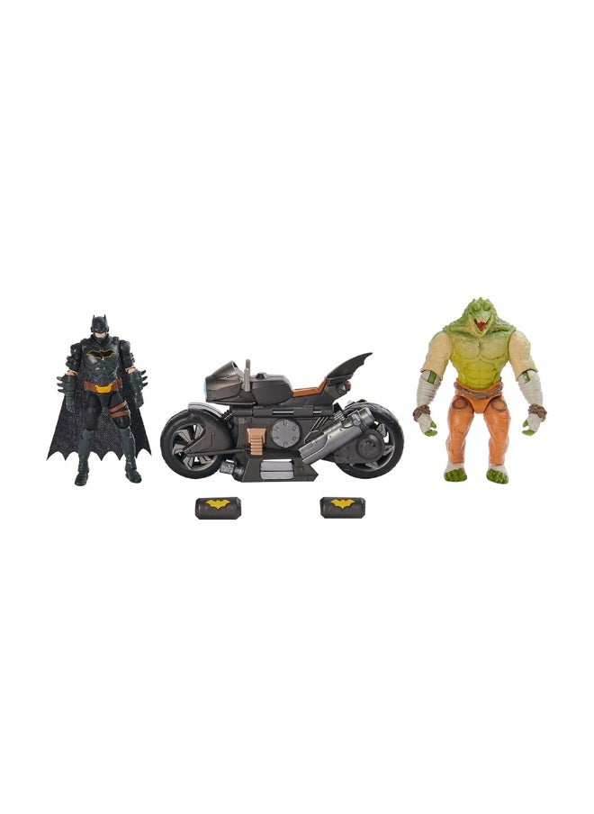 Batman Transforming Batcycle Battle Pack With 2 Action Figures