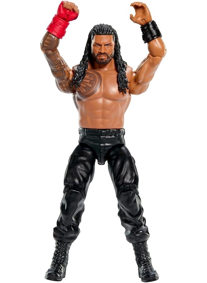 Mattel WWE Action Figure 6inch Collectible Roman Reigns with 10 Articulation Points  LifeLike Look