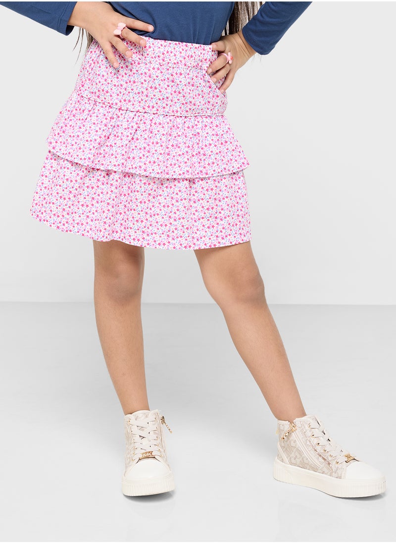 Kids Ruffle Skirt