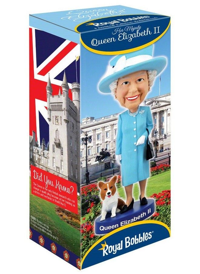 Queen Elizabeth Ii Bobblehead Premium Polyresin Lifelike Figure Unique Serial Number Exquisite Detail