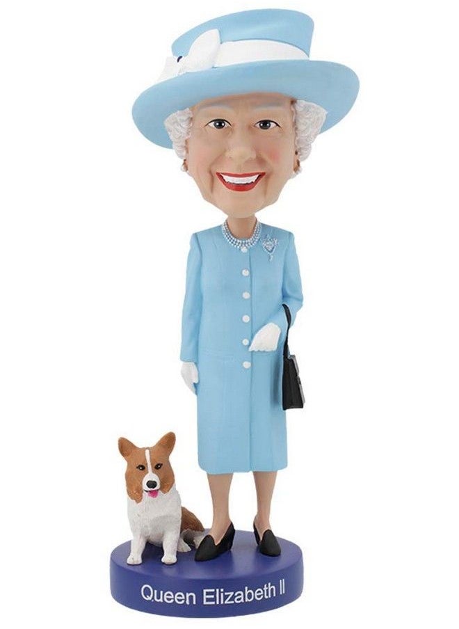 Queen Elizabeth Ii Bobblehead Premium Polyresin Lifelike Figure Unique Serial Number Exquisite Detail