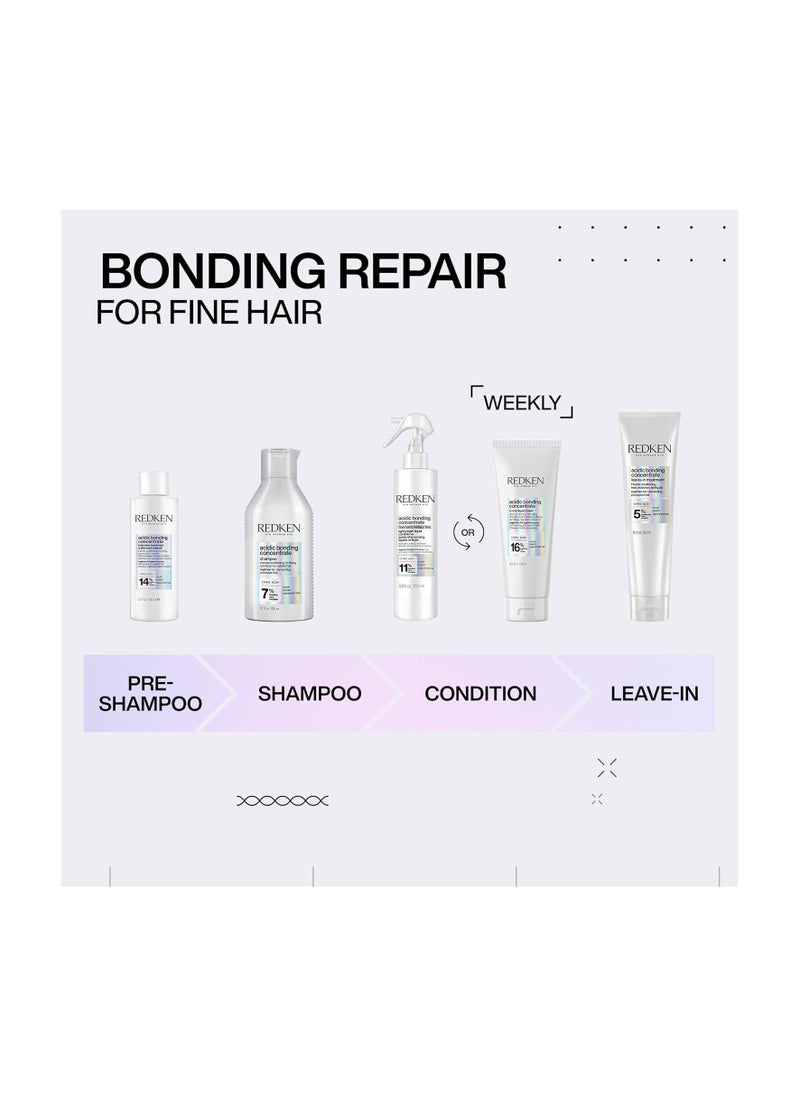 Redken Bonding Leave In Conditioner for Damaged Hair | Acidic Bonding Concentrate | Leave In Hair Repair Treatment | Strengthens Weak Hair | Safe for Color-Treated Hair & All Hair Types