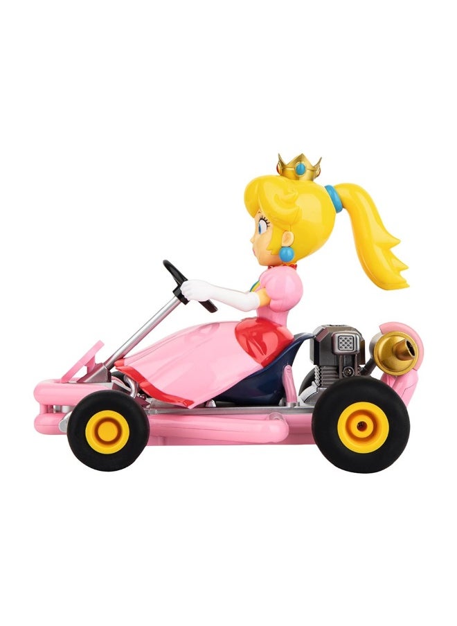 Mario Kart Peach'S Pipe Kart Rc Car (1:18)