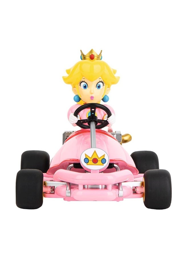 Mario Kart Peach'S Pipe Kart Rc Car (1:18)