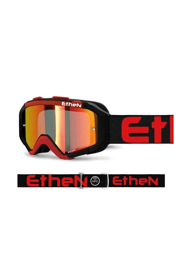 05R GOGGLE BLACK RED