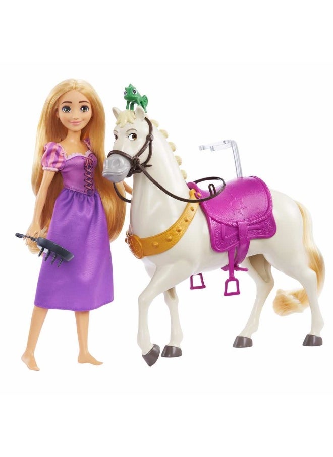 Princess Rapunzel & Maximus Doll Set