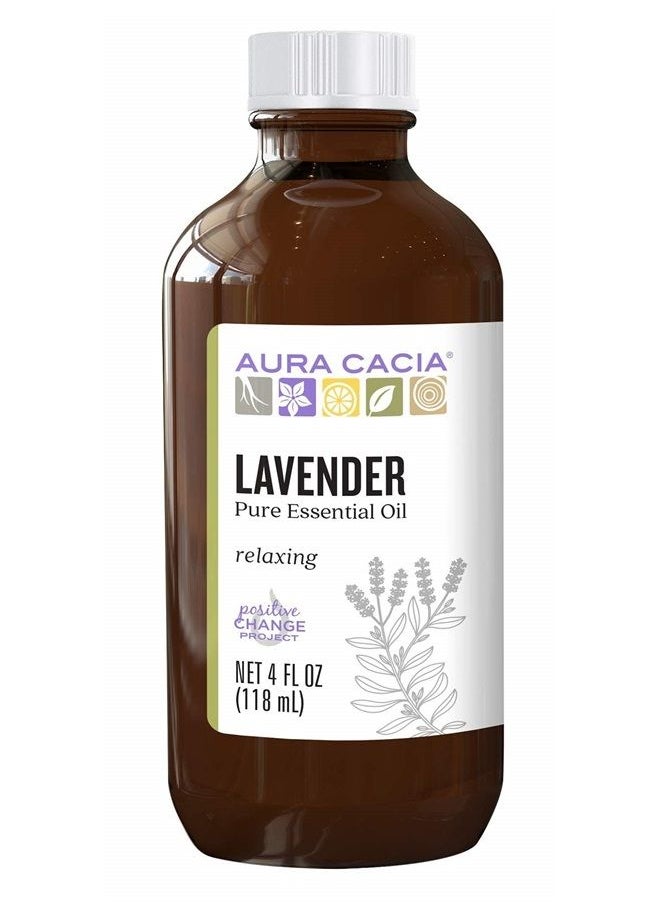 100% Pure Lavender Essential Oil | GC/MS Tested for Purity | 120 ml (4 fl. oz.) | Lavandula angustifolia