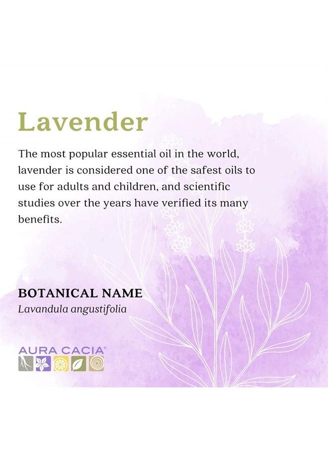 100% Pure Lavender Essential Oil | GC/MS Tested for Purity | 120 ml (4 fl. oz.) | Lavandula angustifolia