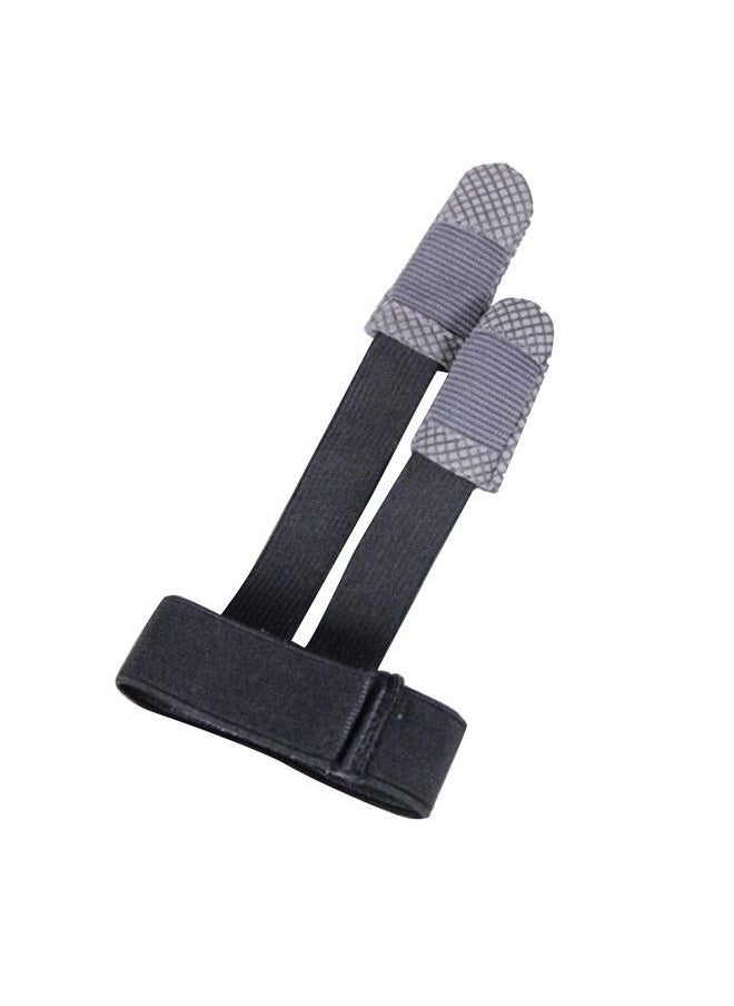 Archery 2 Fingers Guard Protector Black