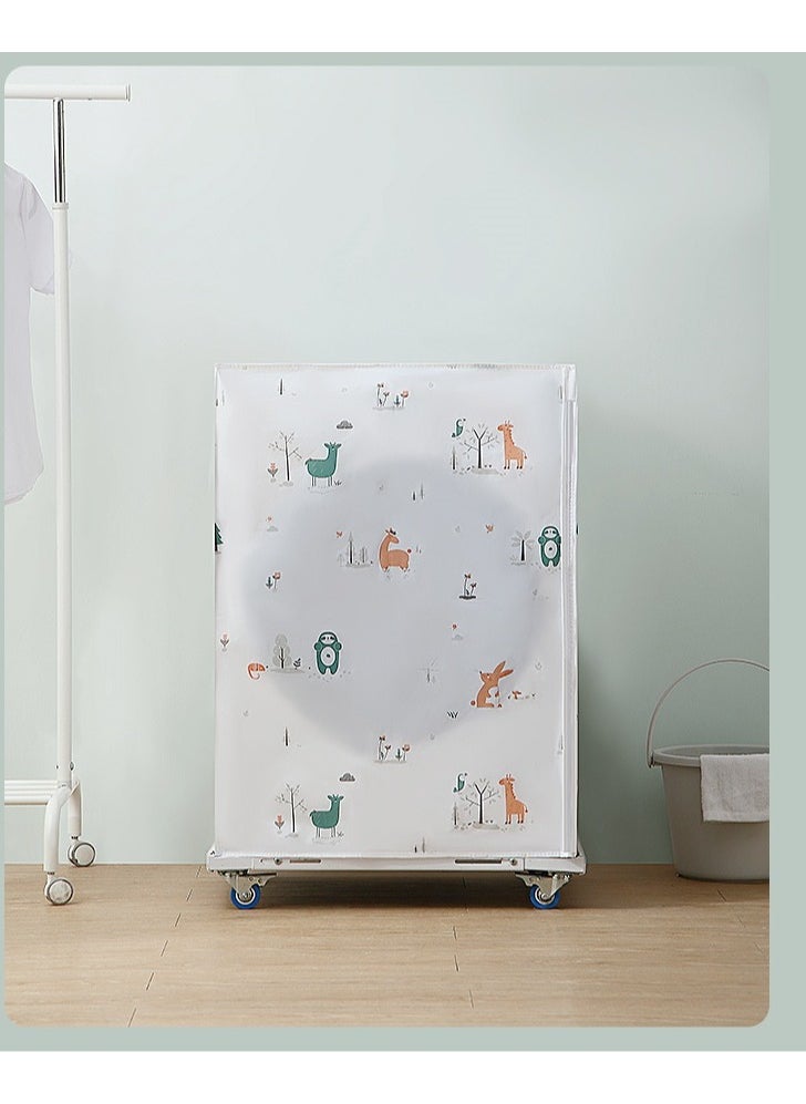 Washing And Drying Integrated Machine Cover Dryer Cover Washing Machine Cover Dust Cover Waterproof And Sunscreen Cover