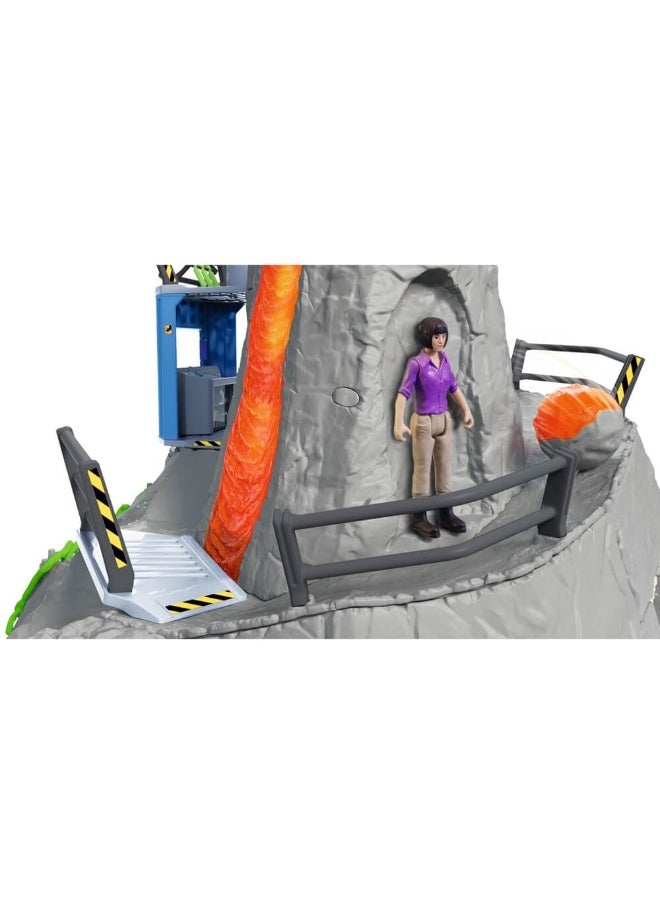 Dinosaurs Volcano Expedition Base Camp Playset