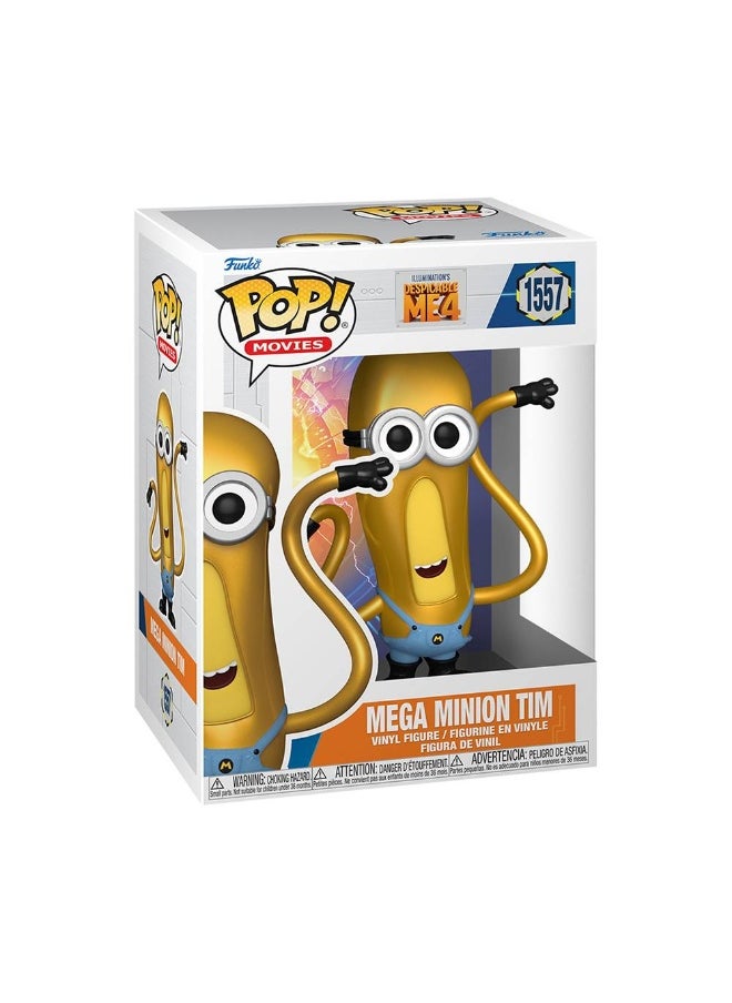 POP Movies Despicable Me 4 Mega Minion Tim Vinyl Figure