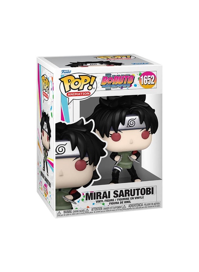 POP Animation Boruto Naruto Next Generation Mirai Sarutobi Vinyl Figure