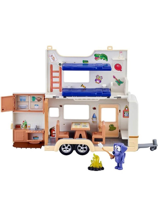 Bluey'S Caravan Adventures Playset