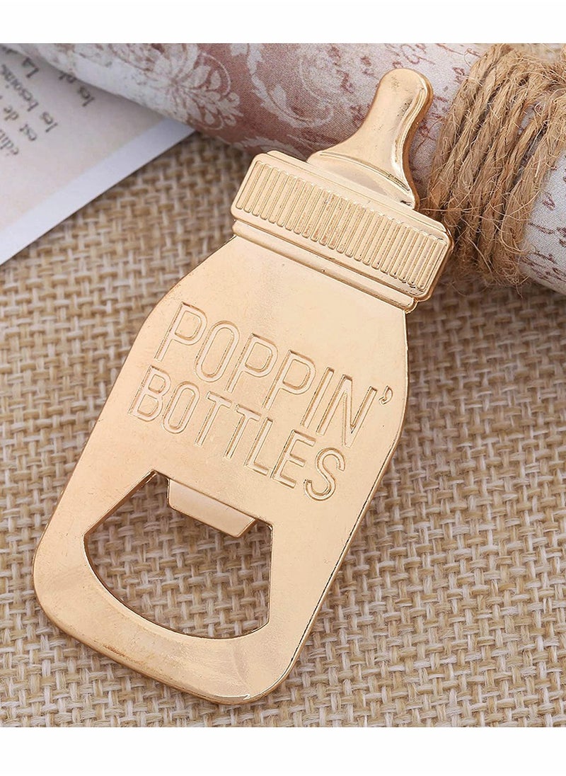 12 Pieces Bottle Opener Baby Shower Favor for Guest, Party Decoration Supplies