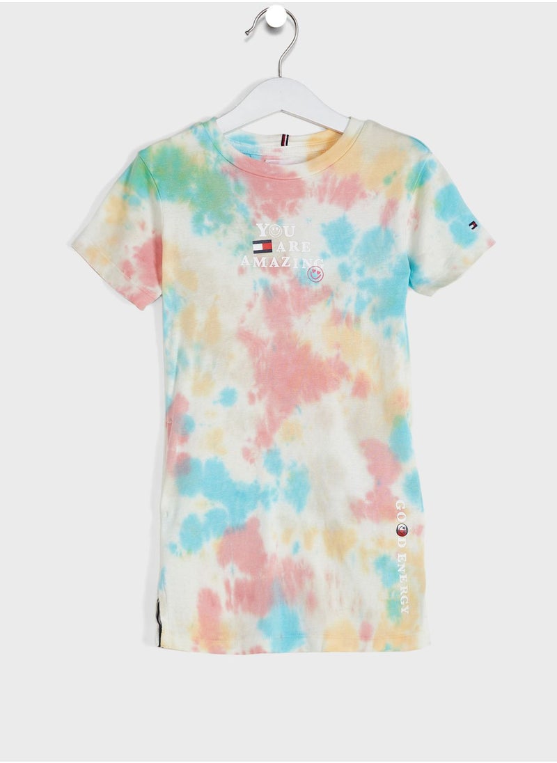 Kids Tie Dye Dress