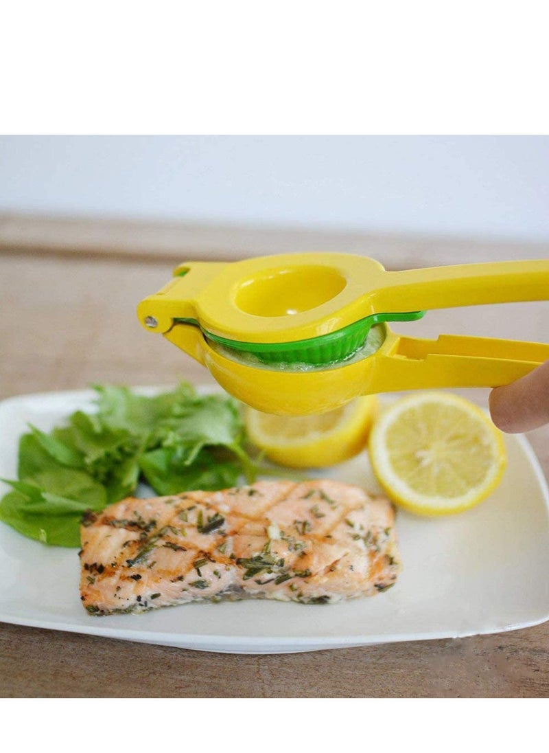 Lemon Squeezer - New Top Metal Citrus Juicer/Lime, Robust Design, Anti-corrosion, and Dishwasher Safe, Faster, More Efficient Juicing