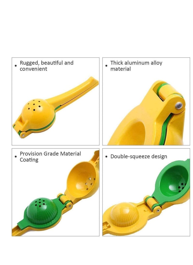 Lemon Squeezer - New Top Metal Citrus Juicer/Lime, Robust Design, Anti-corrosion, and Dishwasher Safe, Faster, More Efficient Juicing