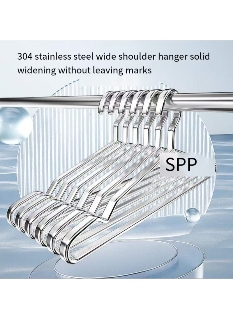 304 stainless steel solid hanger, indoor balcony, semi-circular, seamless hanger, 5 pieces