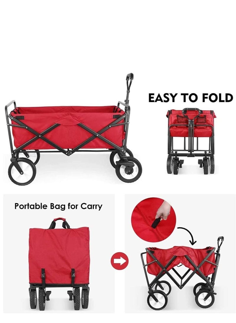 Multifunctional Folding Shopping Cart Trolley