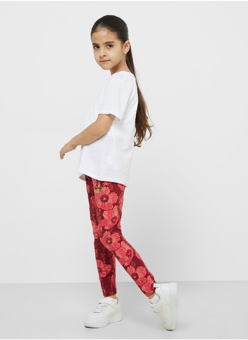 Youth Essential Class Aop Leggings