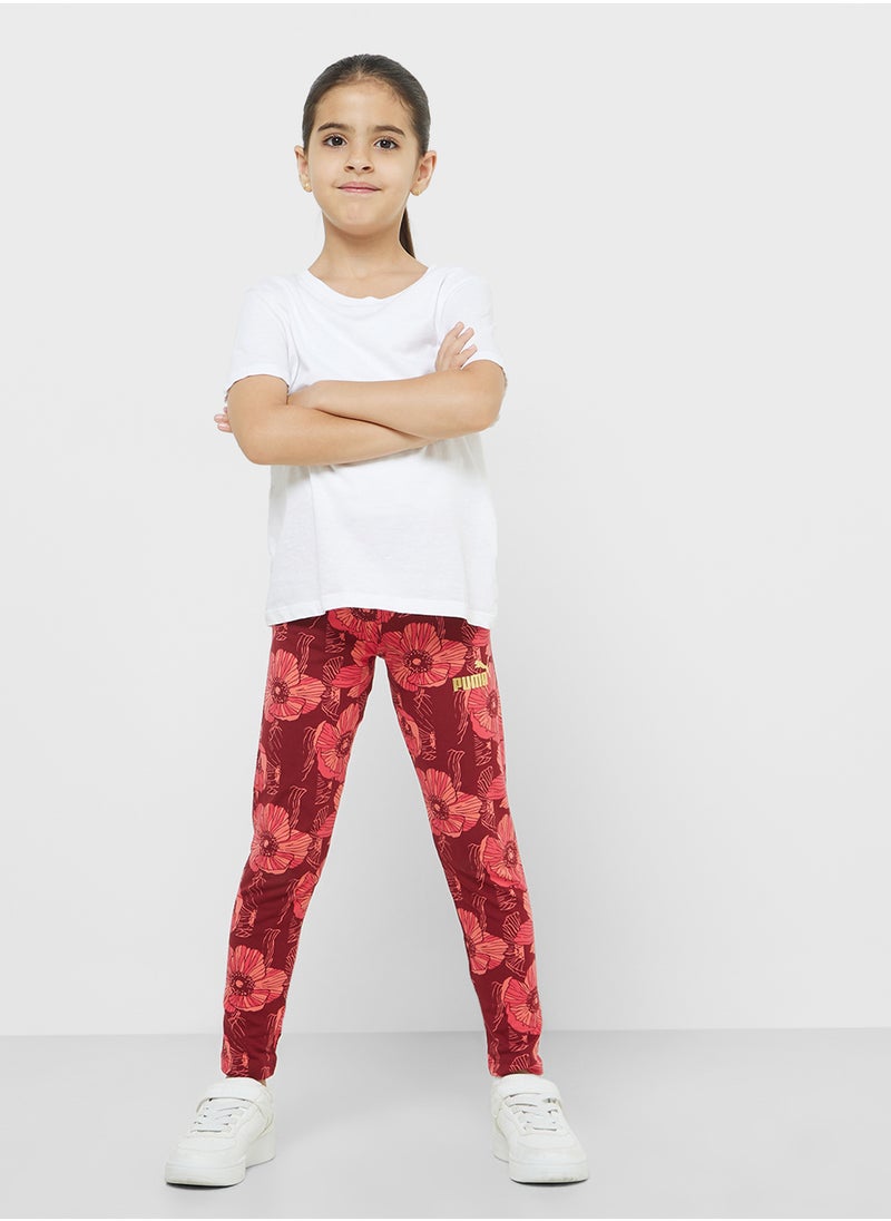 Youth Essential Class Aop Leggings