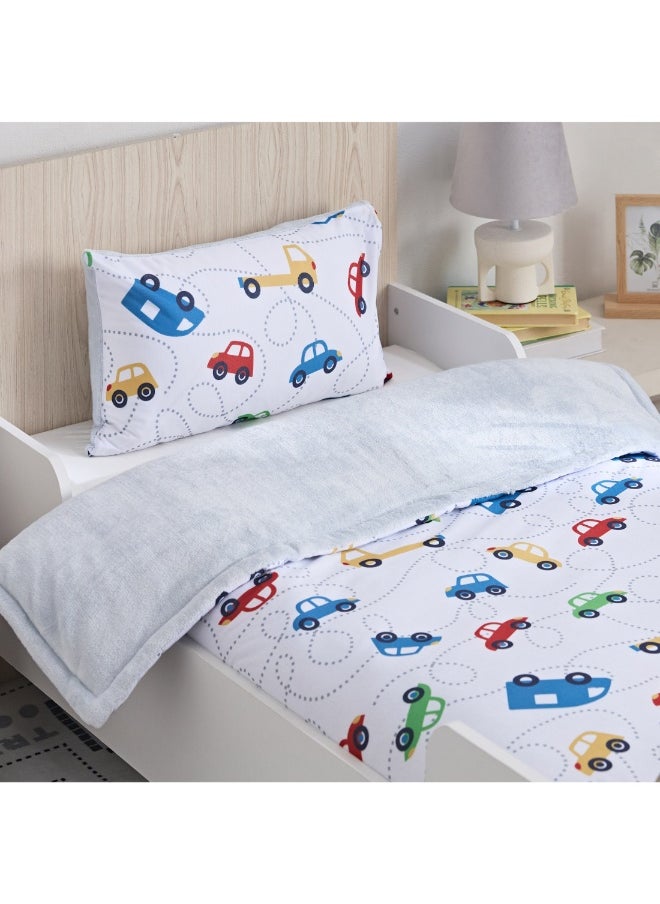 Gearhead Drift 2-Piece Toddler Comforter Set 100 X 140 Cm