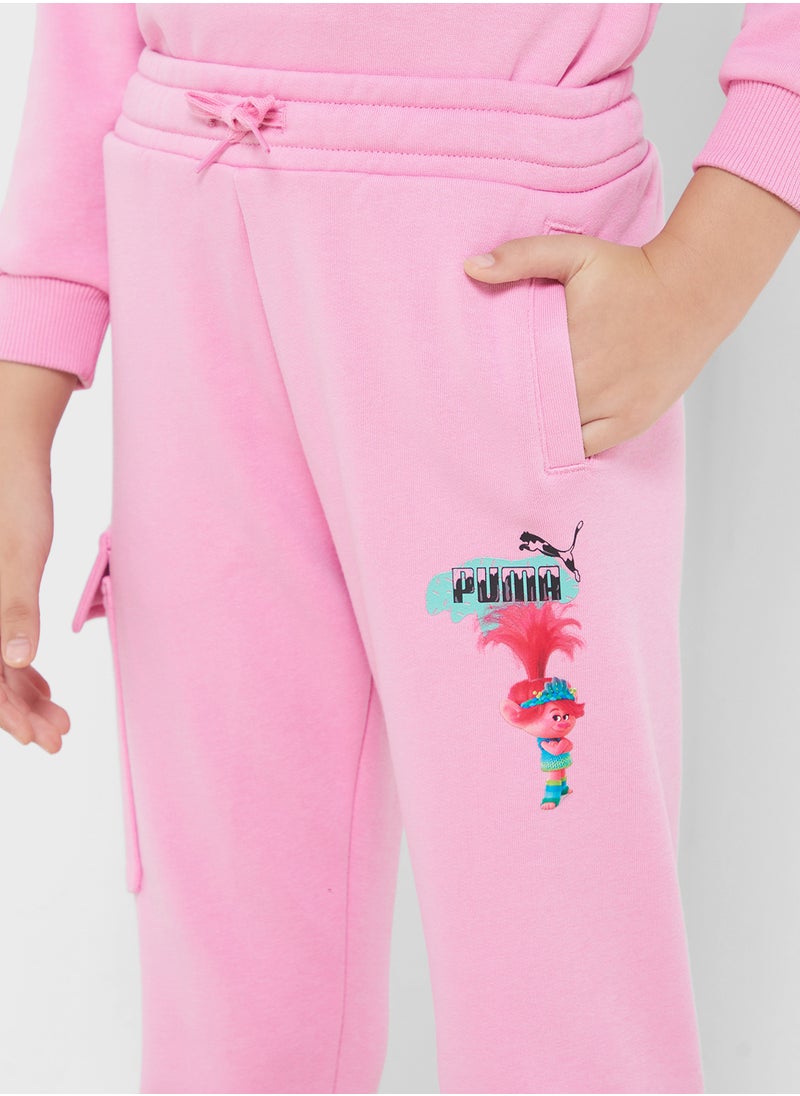 Kids Trolls Cargo Sweatpants