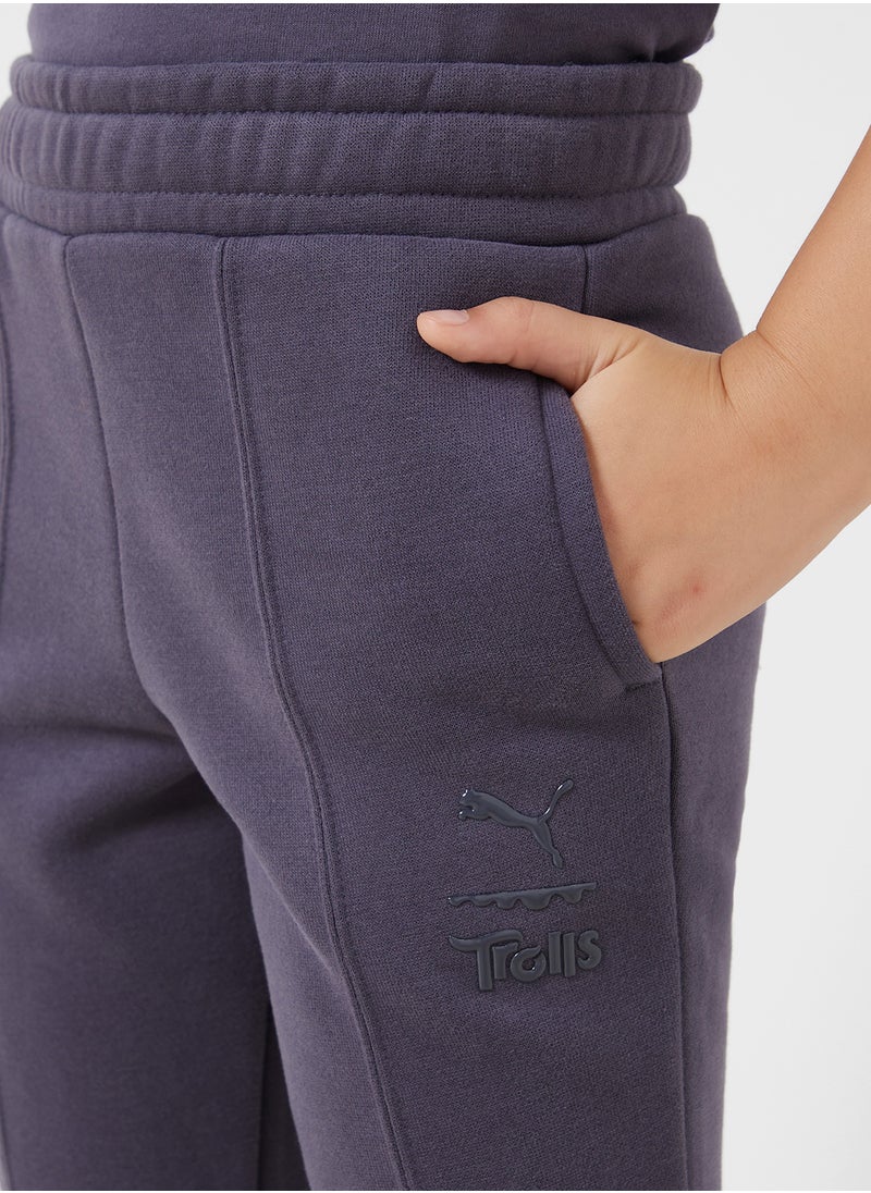 Kids Trolls Flared Sweatpants