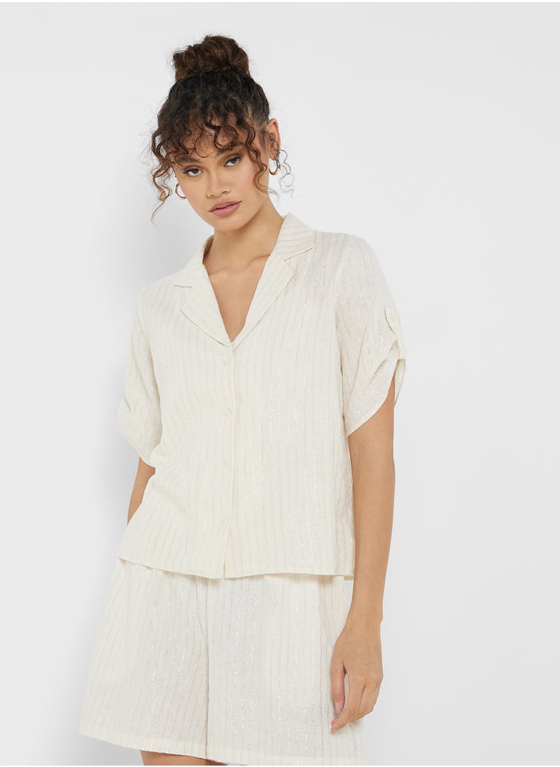 Collar Neck Top
