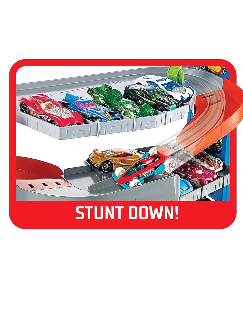 City Stunt Garage Play Set Gift Idea for Ages 3 to 8 years