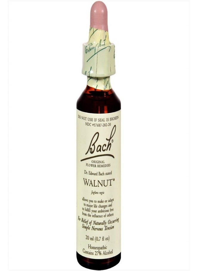 Nelson Bach USA Bach Original Flower Remedy Dropper, 20ml, Walnut, 0.7 Fl Oz