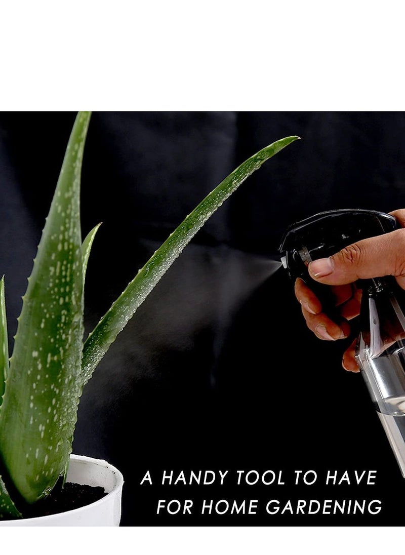 Plant Mister Water Spray Bottle Fine Mist Spray Bottle for Flowers Plants Gardening Cleaning Solutions Flowers and Cleaning Solutions Plant Sprayer 2PCS