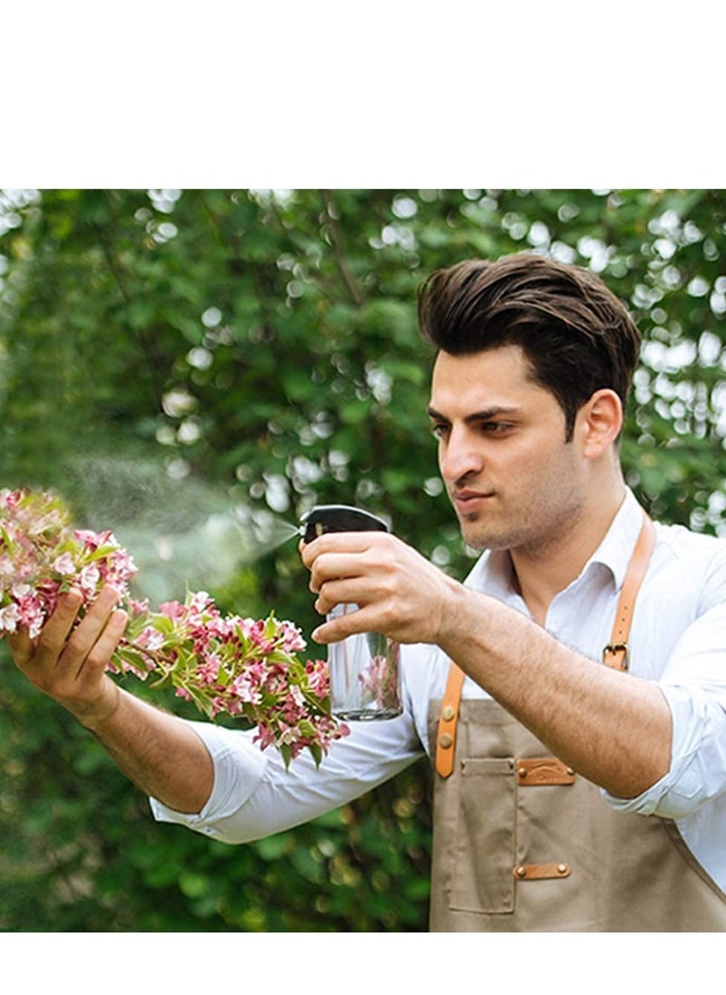 Plant Mister Water Spray Bottle Fine Mist Spray Bottle for Flowers Plants Gardening Cleaning Solutions Flowers and Cleaning Solutions Plant Sprayer 2PCS