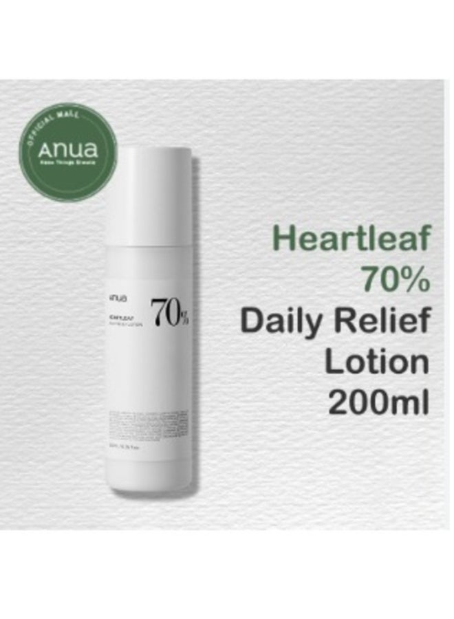 Heartleaf 70% Daily Relief Lotion 200 Ml